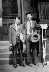 1946-1947年华罗庚在美国普林斯顿大学高等研究所留影。